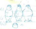 This was another test sketch for Fox Studios to work on The Family Guy series.